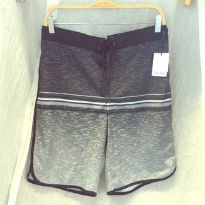 CALVIN KLEIN Swimwear Swim Shorts NWT Gray SPF UV